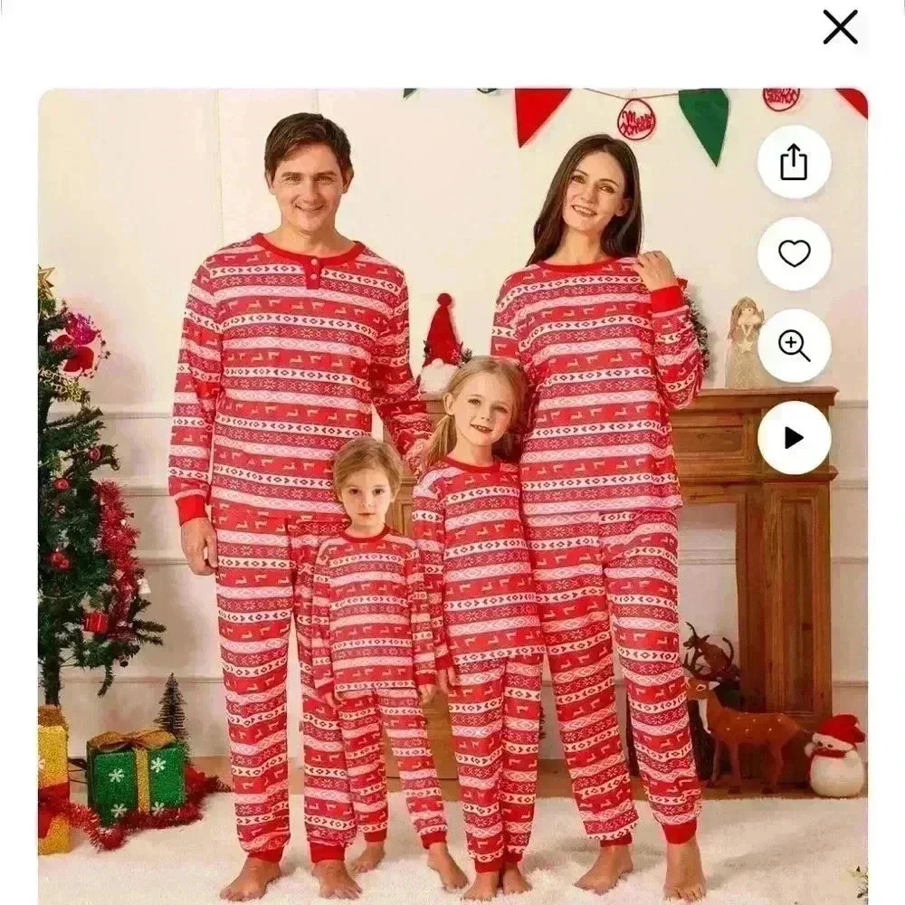Christmas pajamas.